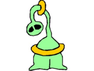 Sticker Custom Preview Image #113369 Science Fiction Space Alien095
