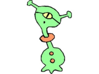 Sticker Custom Preview Image #113371 Science Fiction Space Alien097
