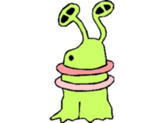 Sticker Custom Preview Image #113373 Science Fiction Space Alien099