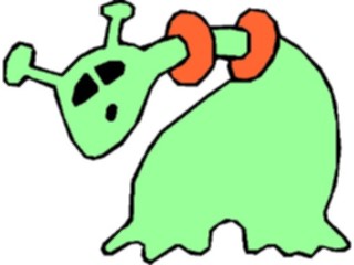 Sticker Custom Preview Image #113376 Science Fiction Space Alien102