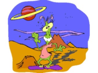 Sticker Custom Preview Image #113434 Science Fiction Space Alien160