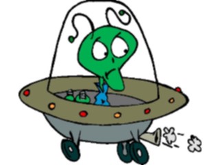 Sticker Custom Preview Image #113454 Science Fiction Space Alienin Ship2