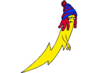 Sticker Custom Preview Image #114222 Seasons Weather Clouds Storms Lightning Wearing Cap