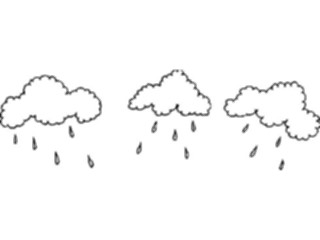 Sticker Custom Preview Image #114266 Seasons Weather Clouds Storms Rain Border1