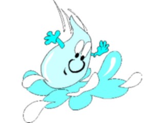Sticker Custom Preview Image #114271 Seasons Weather Clouds Storms Rain Drop Falling2