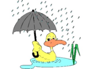 Sticker Custom Preview Image #114369 Seasons Weather Other Duckin Rain