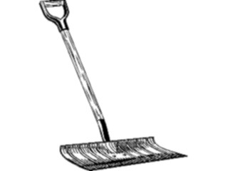 Sticker Custom Preview Image #114972 Seasons Weather Winter Snow Shovel