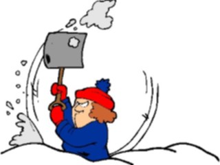 Sticker Custom Preview Image #114976 Seasons Weather Winter Snow Shoveling3