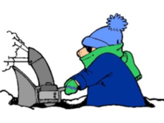 Sticker Custom Preview Image #114980 Seasons Weather Winter Snowblowing2