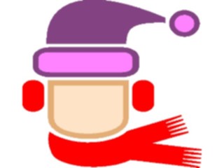 Sticker Custom Preview Image #115069 Seasons Weather Winter Winter Hat Scarf