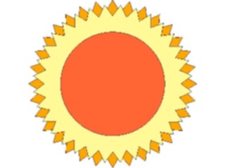 Sticker Custom Preview Image #116437 Shapes Simple Sun23