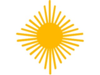 Sticker Custom Preview Image #116469 Shapes Simple Sun55