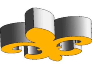 Sticker Custom Preview Image #116687 Shapes Three Dimensional Three D111