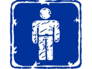 Sticker Custom Preview Image #116986 Signs Brush Stroke Men1