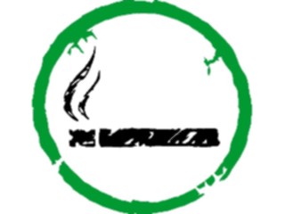 Sticker Custom Preview Image #117049 Signs Brush Stroke Smoking Permitted1