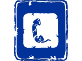 Sticker Custom Preview Image #117056 Signs Brush Stroke Telephone