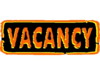 Sticker Custom Preview Image #117064 Signs Brush Stroke Vacancy