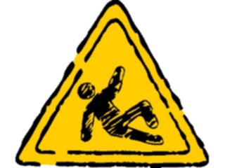 Sticker Custom Preview Image #117068 Signs Brush Stroke Wet Floor3