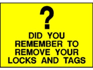 Sticker Custom Preview Image #117112 Signs Caution Signs Locks Tags