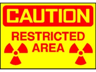 Sticker Custom Preview Image #117120 Signs Caution Signs Restricted Area