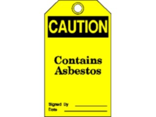 Sticker Custom Preview Image #117137 Signs Caution Tags Asbestos