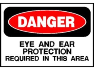 Sticker Custom Preview Image #117188 Signs Danger Signs Eye Ear Protection1