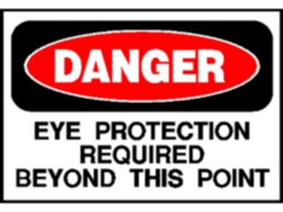 Sticker Custom Preview Image #117190 Signs Danger Signs Eye Protection1