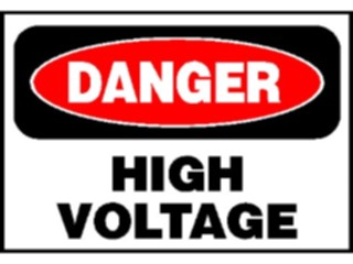 Sticker Custom Preview Image #117204 Signs Danger Signs High Voltage1