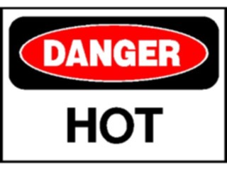 Sticker Custom Preview Image #117209 Signs Danger Signs Hot