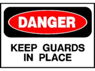 Sticker Custom Preview Image #117214 Signs Danger Signs Keep Guards