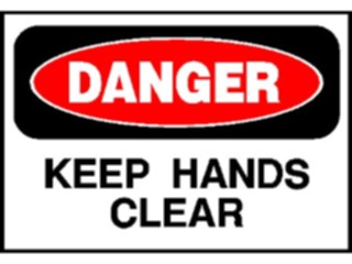 Sticker Custom Preview Image #117215 Signs Danger Signs Keep Hands Clear1