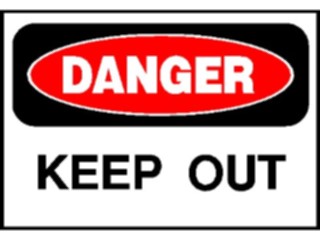 Sticker Custom Preview Image #117218 Signs Danger Signs Keep Out1