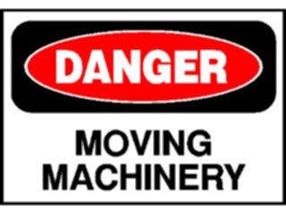 Sticker Custom Preview Image #117224 Signs Danger Signs Moving Machinery