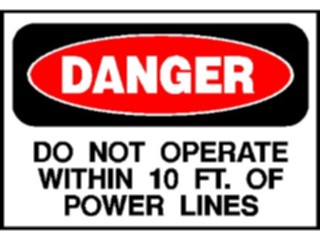 Sticker Custom Preview Image #117237 Signs Danger Signs Power Lines