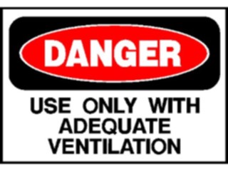 Sticker Custom Preview Image #117249 Signs Danger Signs Ventilation