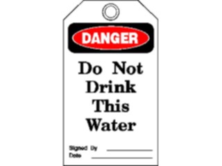 Sticker Custom Preview Image #117262 Signs Danger Tags Dont Drink