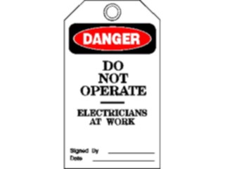 Sticker Custom Preview Image #117268 Signs Danger Tags Dont Operate3
