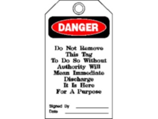 Sticker Custom Preview Image #117271 Signs Danger Tags Dont Remove