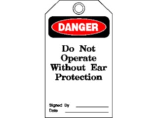 Sticker Custom Preview Image #117276 Signs Danger Tags Ear Protection