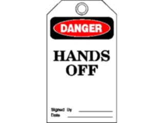 Sticker Custom Preview Image #117284 Signs Danger Tags Hands Off1