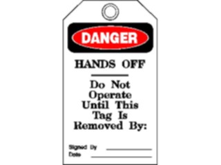 Sticker Custom Preview Image #117285 Signs Danger Tags Hands Off2