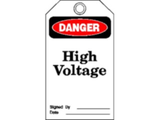 Sticker Custom Preview Image #117286 Signs Danger Tags High Voltage