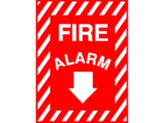 Sticker Custom Preview Image #117379 Signs Fire Signs Fire Alarm1