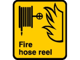 Sticker Custom Preview Image #117407 Signs Fire Signs Fire Hose Reel