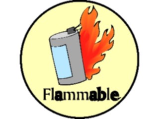 Sticker Custom Preview Image #117416 Signs Fire Signs Flammable3