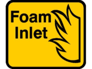 Sticker Custom Preview Image #117422 Signs Fire Signs Foam Inlet