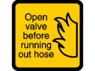 Sticker Custom Preview Image #117426 Signs Fire Signs Open Valve