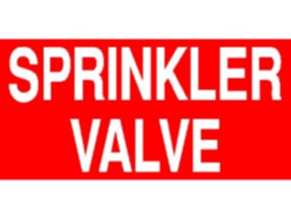 Sticker Custom Preview Image #117427 Signs Fire Signs Sprinkler Valve