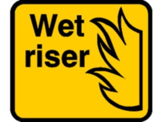 Sticker Custom Preview Image #117429 Signs Fire Signs Wet Riser
