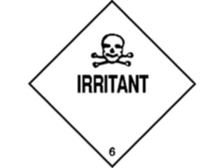 Sticker Custom Preview Image #117493 Signs Hazmat Irritant2